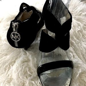 Michael Kors Suede and Leather Sandal New!!!! 8